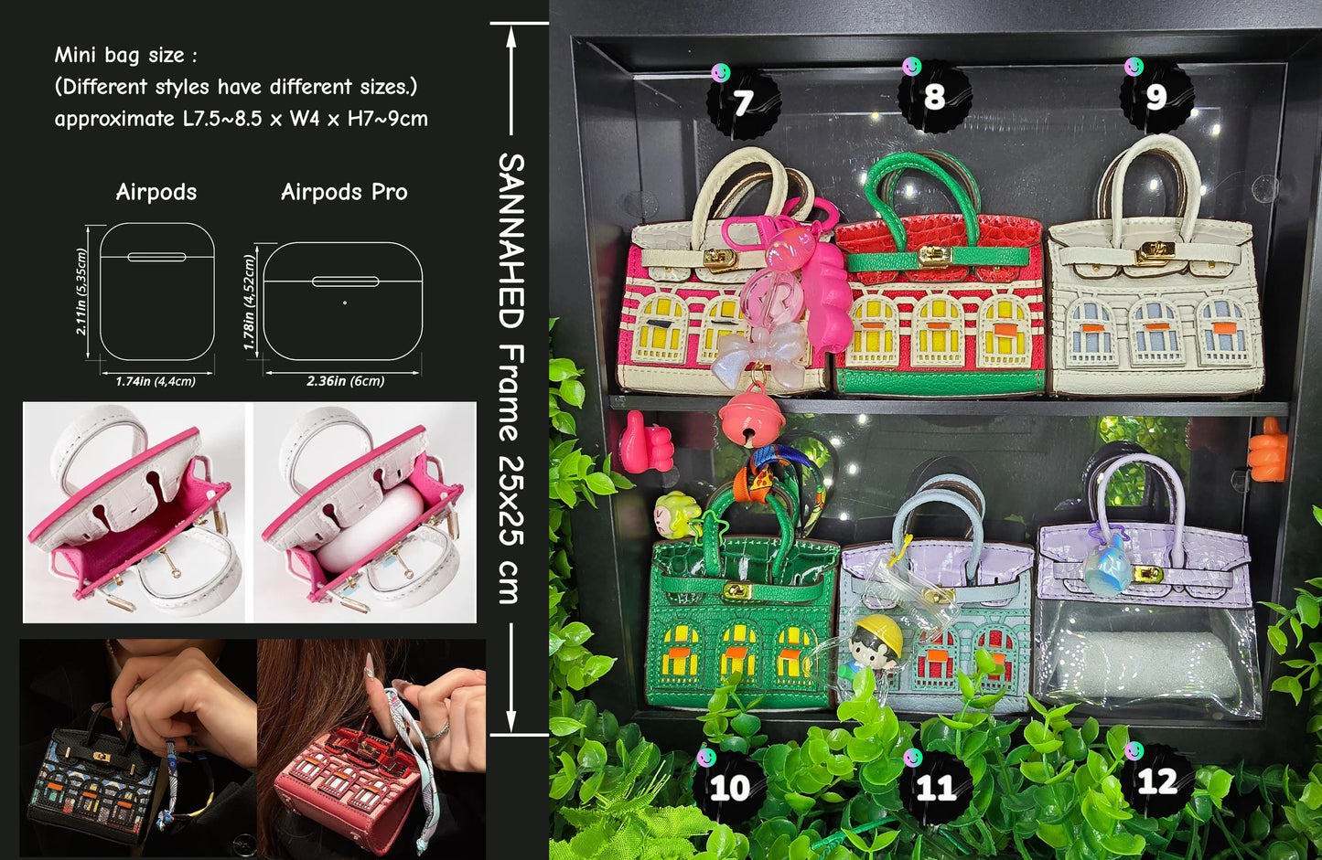 Luxury Dupes - Mini Bag Earphone Holders - Unique style