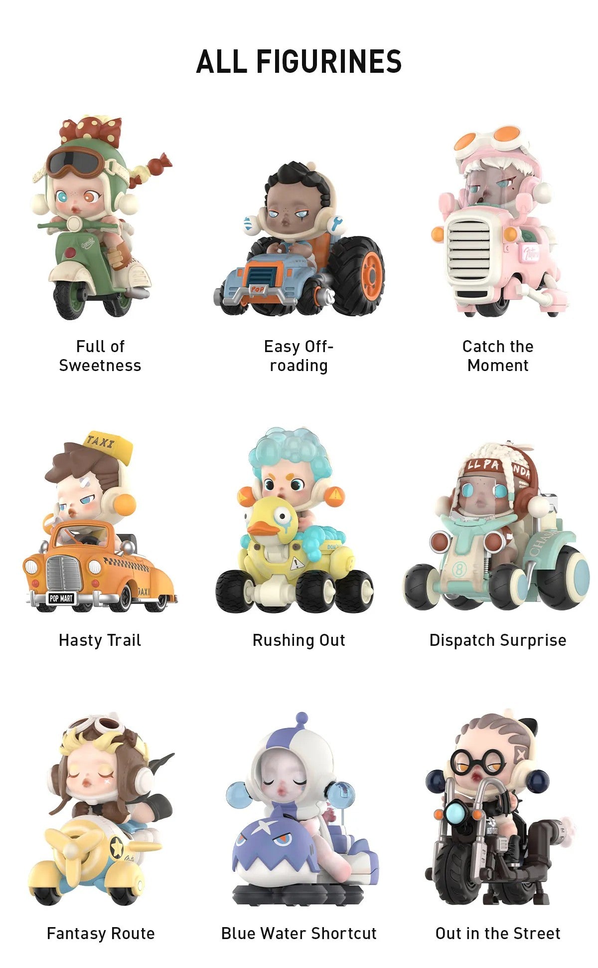 POP MART AUTHENTIC - Skullpanda Laid Back Tomorrow Series Designated Figure