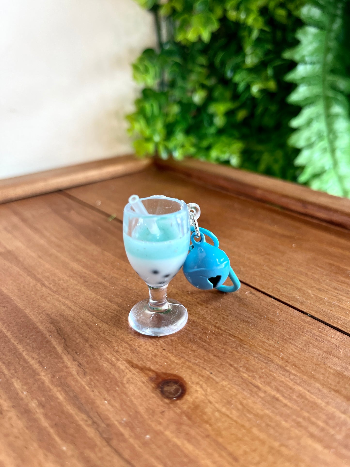 Fruit kid keychain - Glow-in-the-dark Bubble tea keychain - labubu bunny cookies
