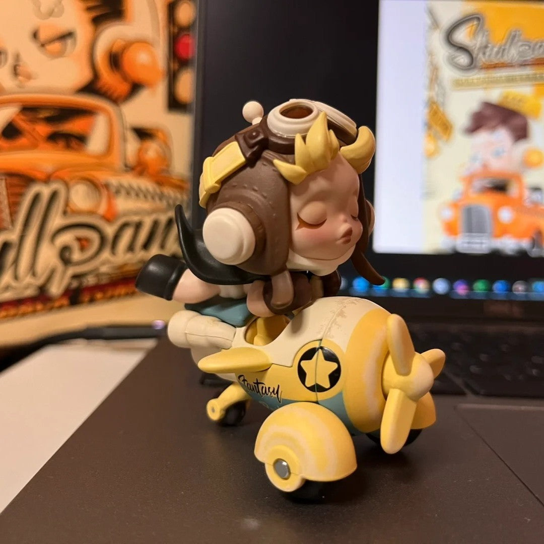 POP MART AUTHENTIC - Skullpanda Laid Back Tomorrow Series Designated Figure