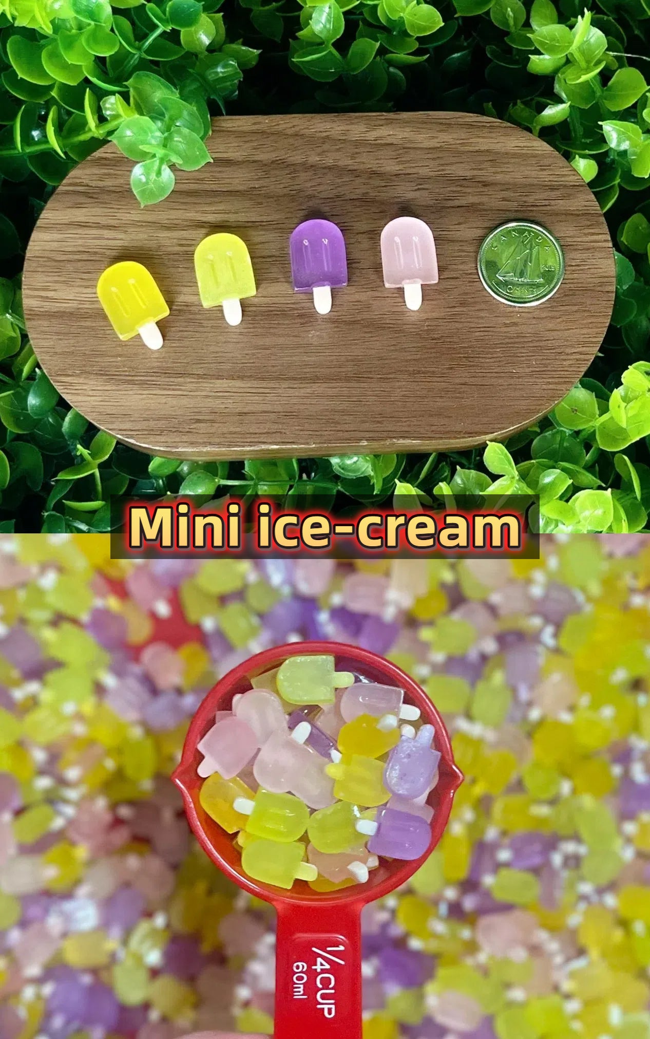 Miniature Food Charms β Kawaii DIY Resin Accessories