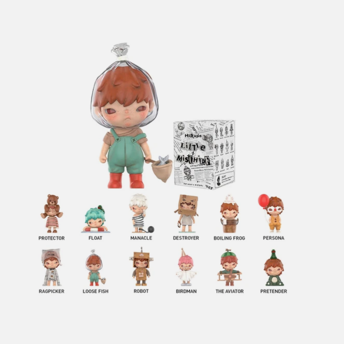 POP MART AUTHENTIC - Hirono Little Mischief Series Designated Figure
