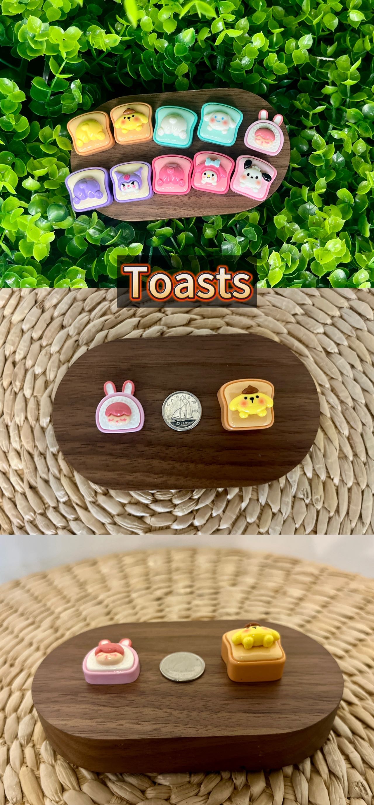 Miniature Food Charms β Kawaii DIY Resin Accessories