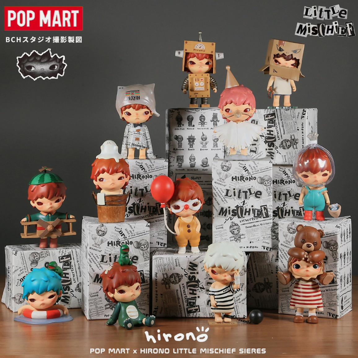 POP MART AUTHENTIC - Hirono Little Mischief Series Designated Figure
