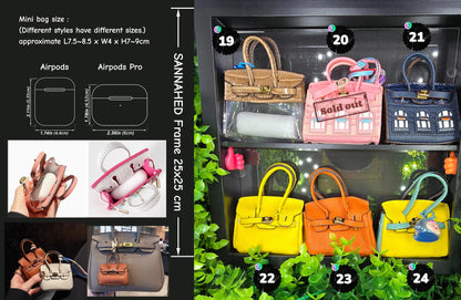 Luxury Dupes - Mini  Bag Earphone Holders  - Unique style