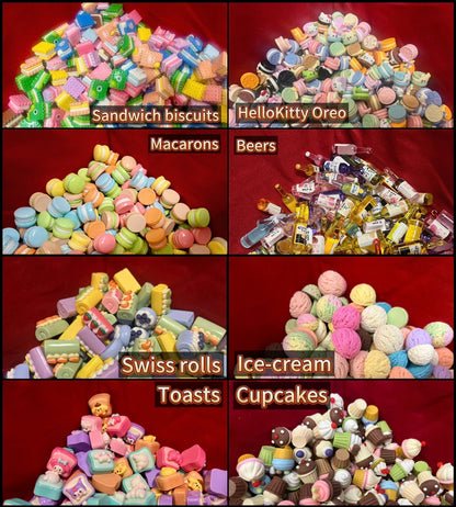 Miniature Food Charms – Kawaii DIY Resin Accessories